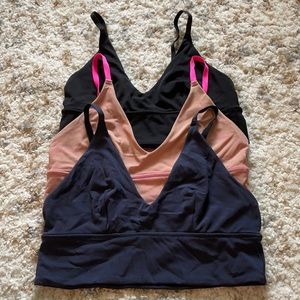 Bundle of aerie bralettes